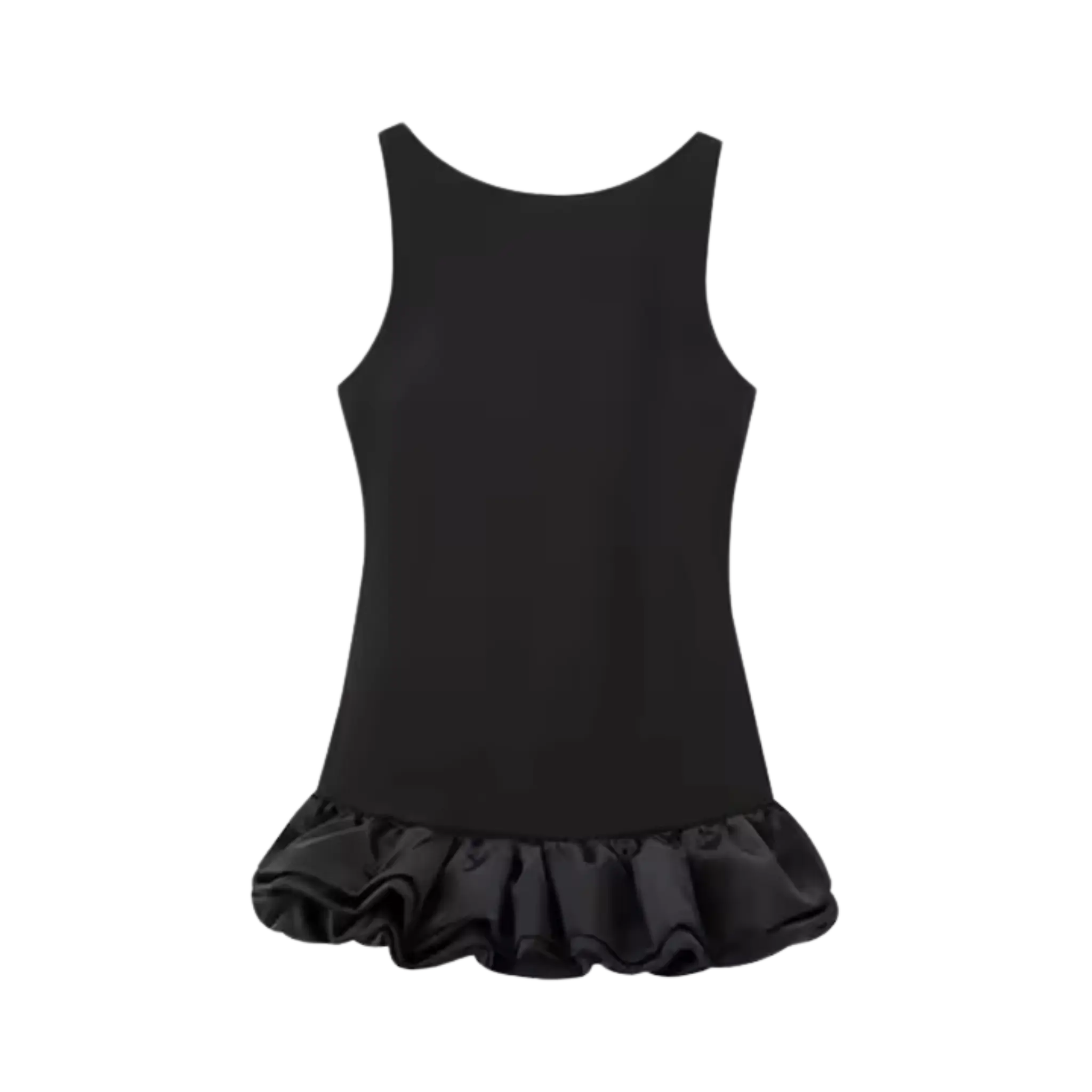 Minikleid Lumira – Rückenfreies, stilvolles schwarzes Damenkleid mit modernem Design, ideal für elegante Anlässe. Sexy Schnitt und eleganter Look für einen unvergesslichen Auftritt.