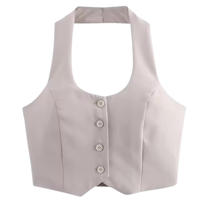 TIMEFINITY Damen Set Olinaya 2025 – zweiteiliges Outfit mit Top & Hose, modern geschnitten, trendiger Alltags- & Office-Look