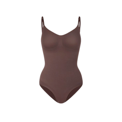 Timefinity_Nahtloser Shapewear-Body Noa mit String – formt den Bauch, schmiegt sich an Taille & Brust an, unsichtbar unter Kleidung. Perfekt für einen glatten Look!