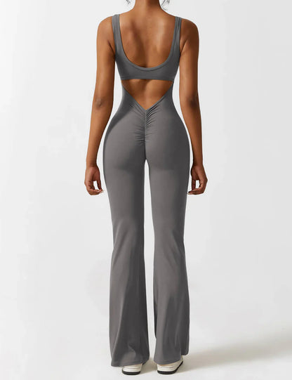 Vaelyna Fit – Figurformender Jumpsuit für Pilates, Sport & Alltag